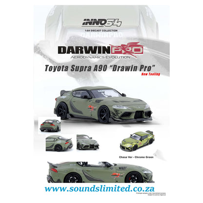 Inno64 Toyota Supra A90 Darwin Pro Matt Green IN64-A90DP-MATGR
