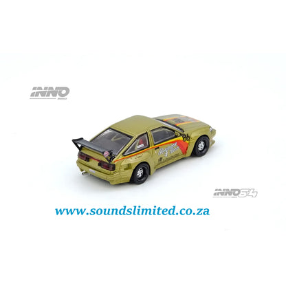 Inno64 Toyota Pandem Rocket Bunny AE86 Levin IN64-AE86P-GLD