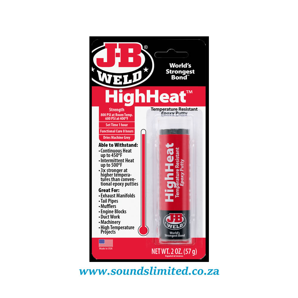 J-B Weld JBW8297 HighHeat Epoxy Putty
