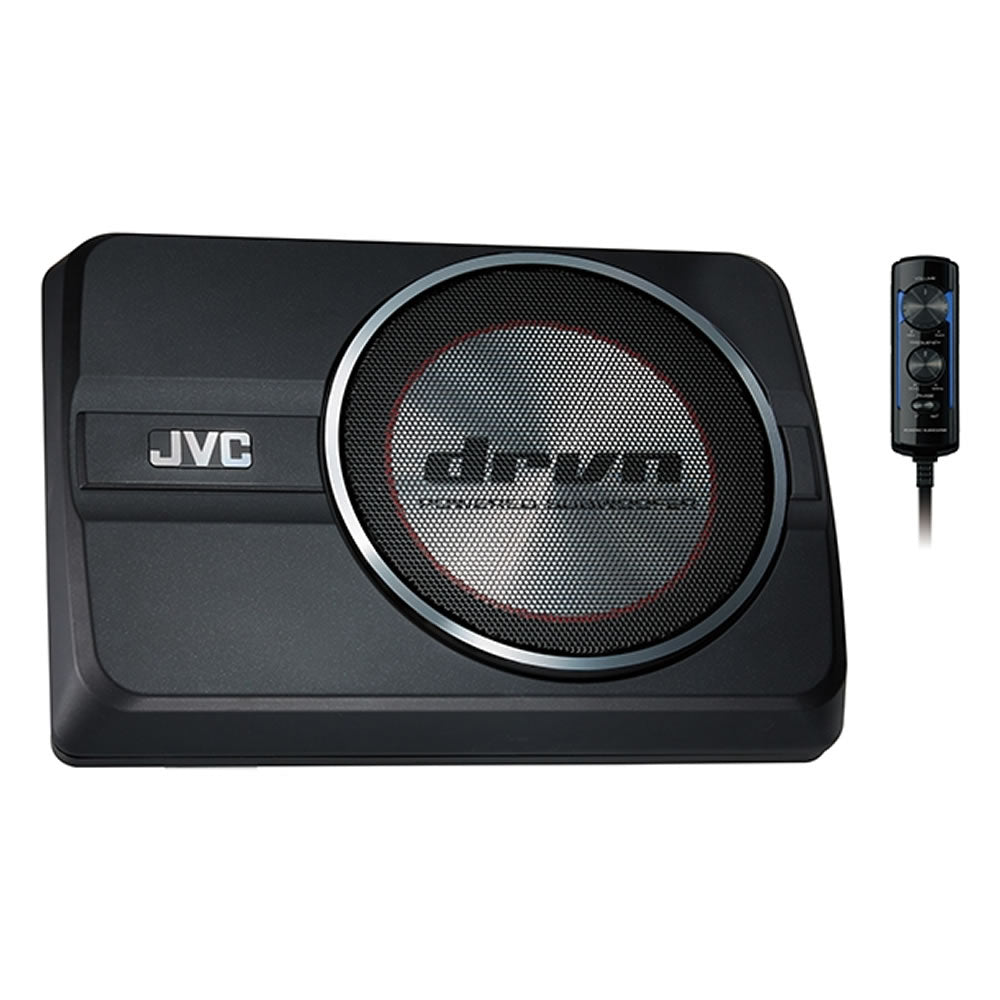 JVC CW-DRA8 20cm (8'') Compact Powered Subwoofer