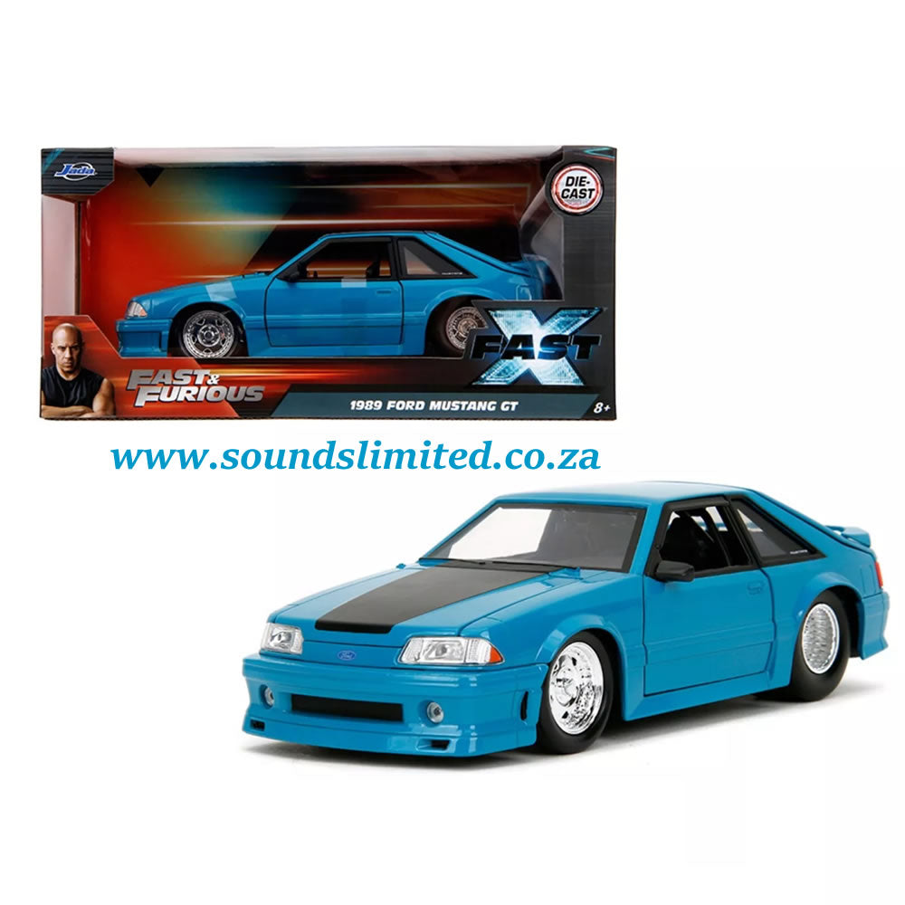 Jada 1/24 Fast & Furious - Fast X 1989 Ford Mustang GT - #34922