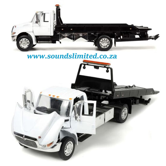 Jada 1/24 International Durastar 4400 Flat Bed Tow Truck - #34040