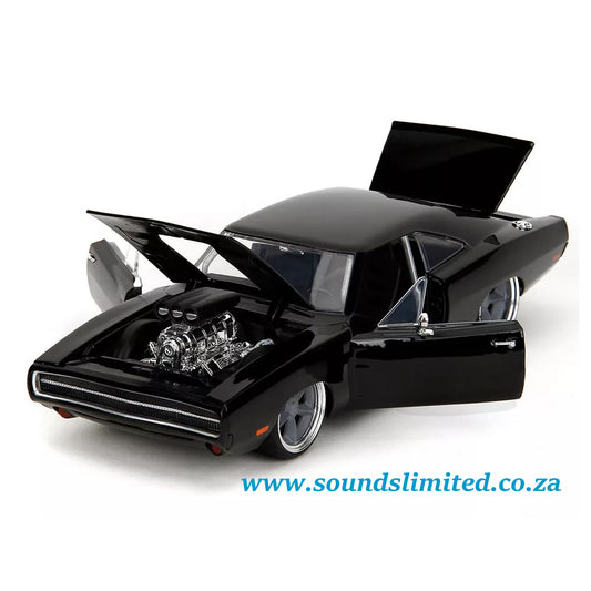 Jada 1/24 Fast and Furious 1970 Dodge Charger R/T Black Fast X - #34918