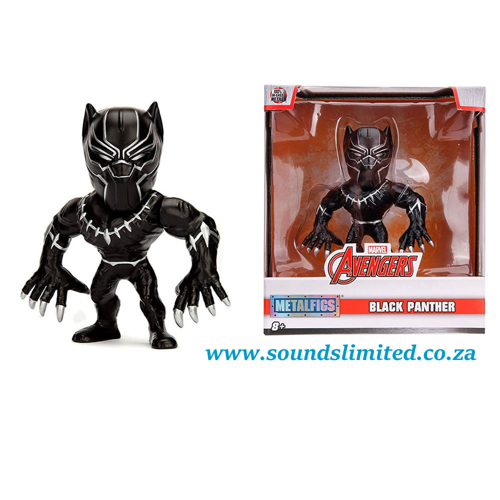 Jada Toys Metalfigs Marvel Avengers Black Panther 4-Inch Die-Cast Figure