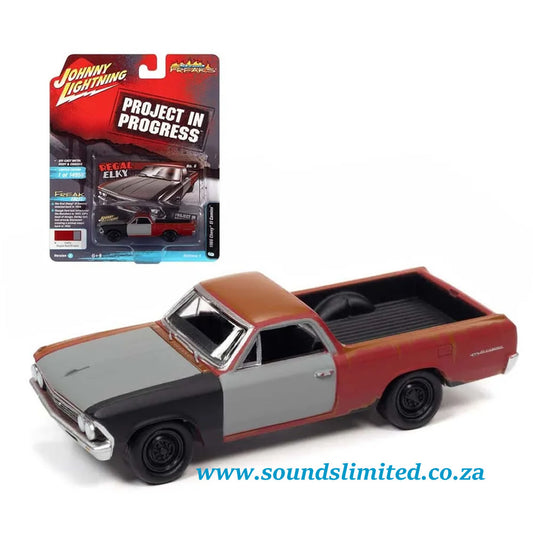 Johnny Lightning 1/64 Street Freaks 1966 Chevrolet El Camino Scale Diecast Regal Elky JLSF022-A