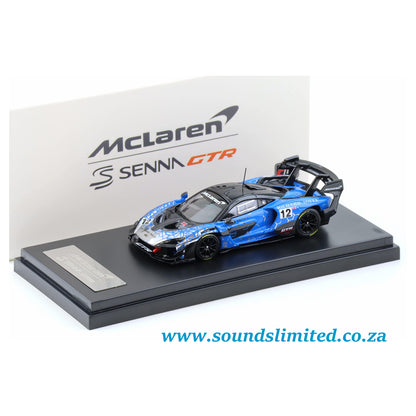 LCD Models McLaren Senna GTR 2021 Electroplating Blue #12 LCD64024-BU
