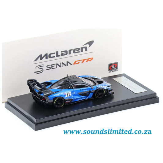 LCD Models McLaren Senna GTR 2021 Electroplating Blue #12 LCD64024-BU