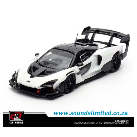 LCD Models McLaren Senna GTR White / Carbon LCD64024-WH