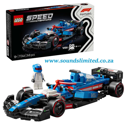LEGO Speed Champions Visa Cash App RB VCARB 01 F1 Race Car 77246