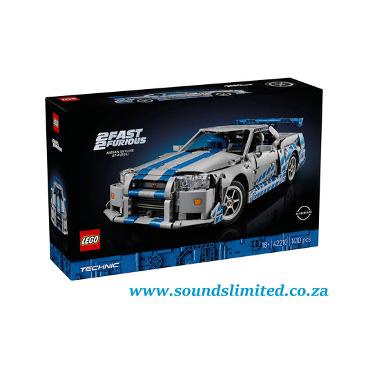 LEGO® Technic 2 Fast 2 Furious Nissan Skyline GT-R (R34) Car 42210