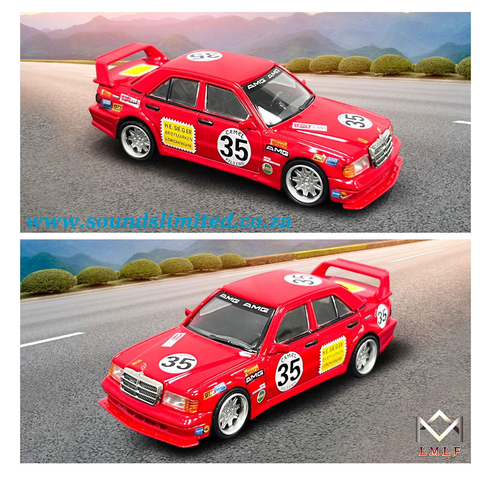 LMLF Mercedes Benz 190E 2.5-16 Evolution Red #35 1/64
