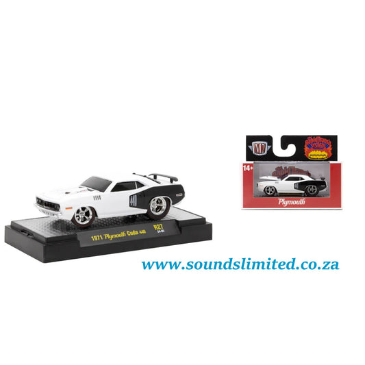 M2 Machines 1/64 1971 Plymouth Cuda 440 Ground Pounders Release 27 R27-24-05