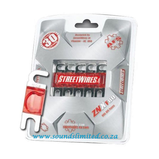 MTX Streetwires ZNXF60 - AFS 60a Fuses Pack of 5