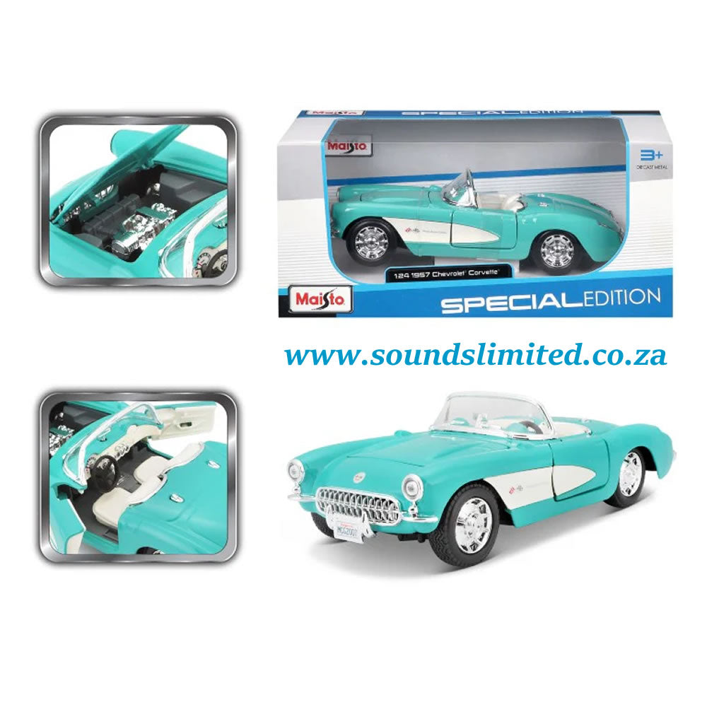 Maisto 31275 1957 Chevrolet Corvette Special Edition 1/24