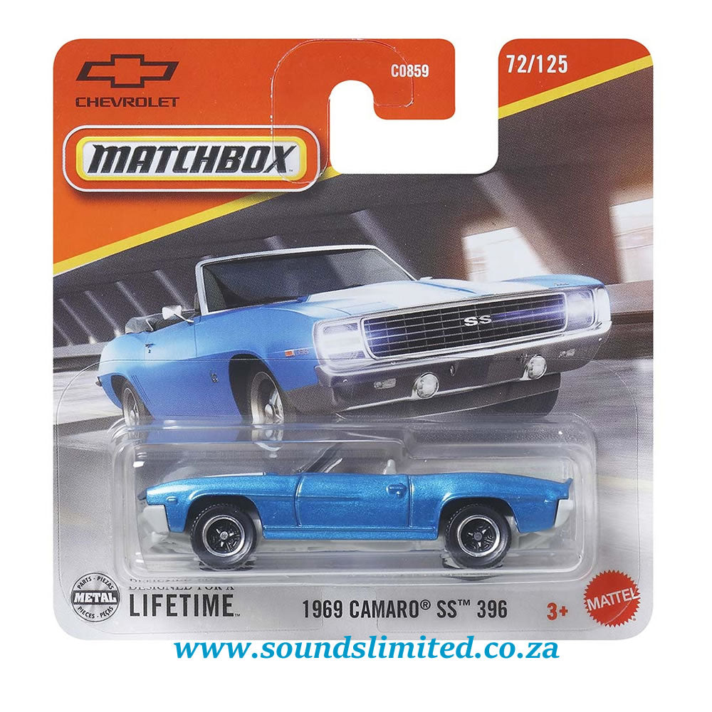 Matchbox 1969 Camaro SS 396 JBR84