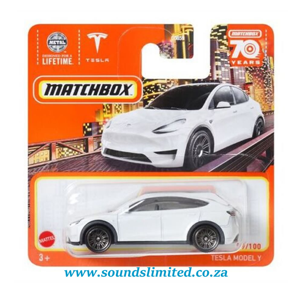 Matchbox 2020 Tesla Model Y White HLC68 #89