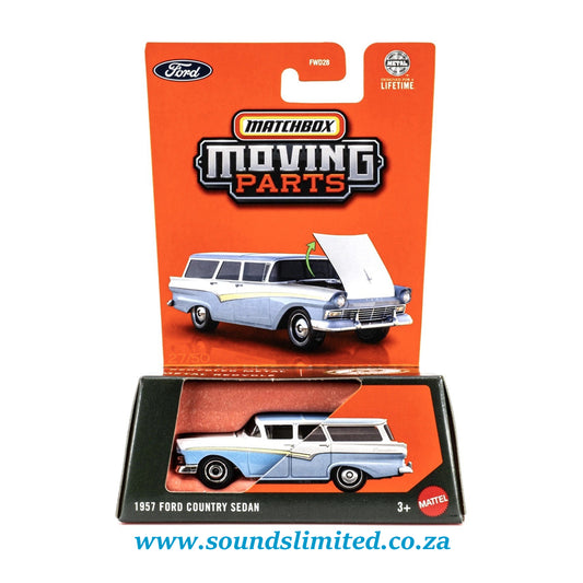 Matchbox 2025 Moving Parts 1957 Ford Country Sedan JBX00
