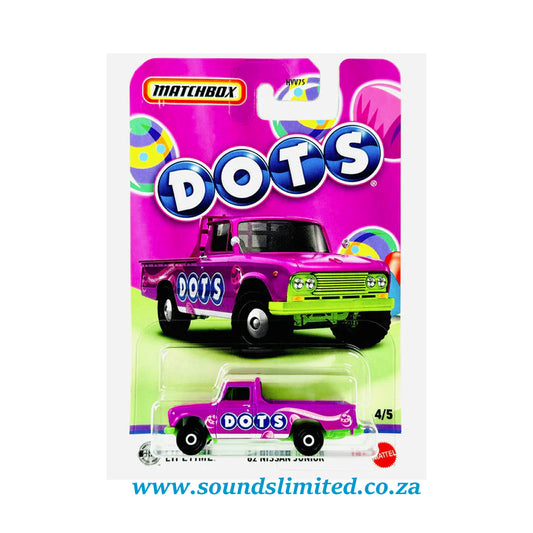 Matchbox 2026 Candy Case E Dots '62 Nissan Junior JJR83
