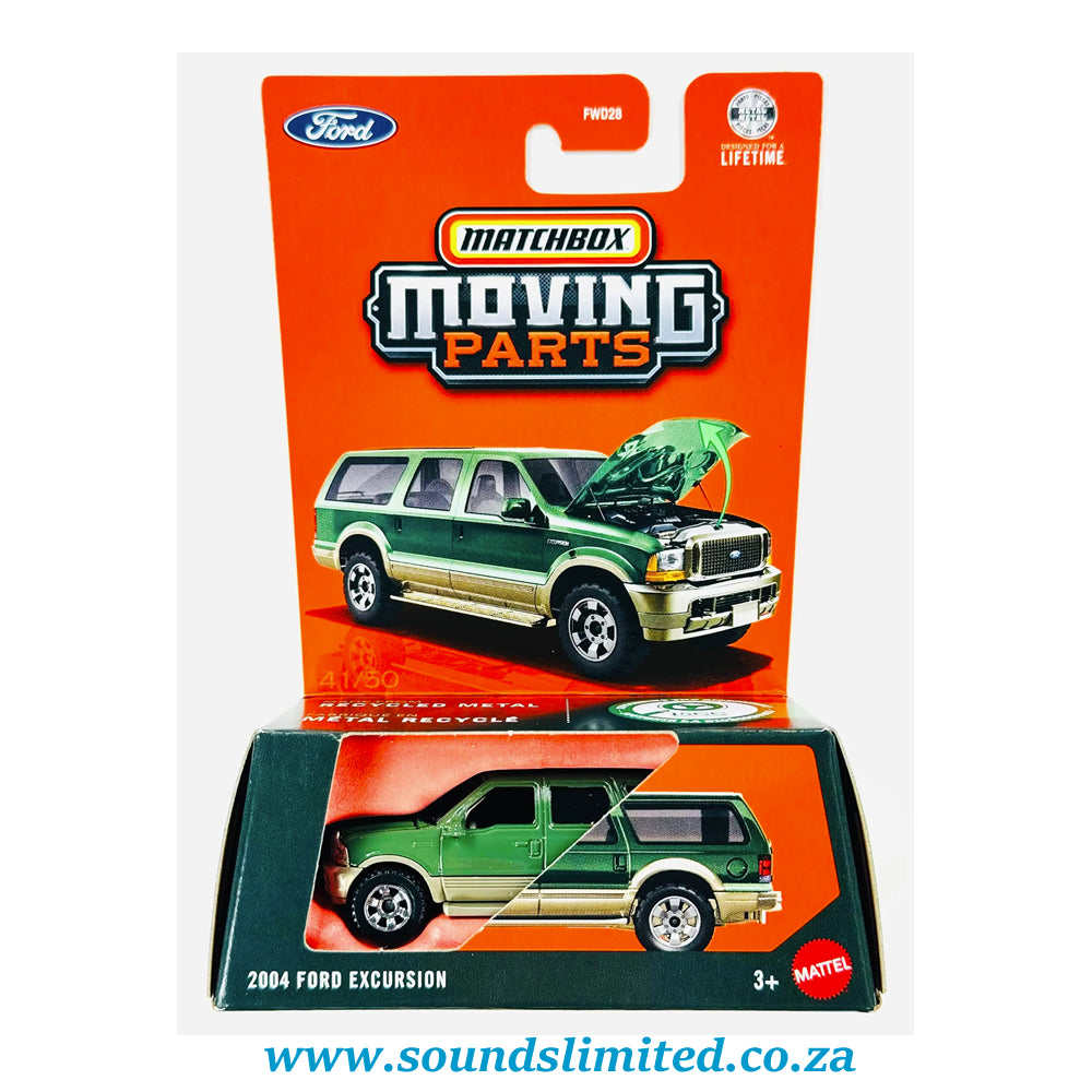 Matchbox 2026 Moving Parts 2004 Ford Excursion Case P JHV60