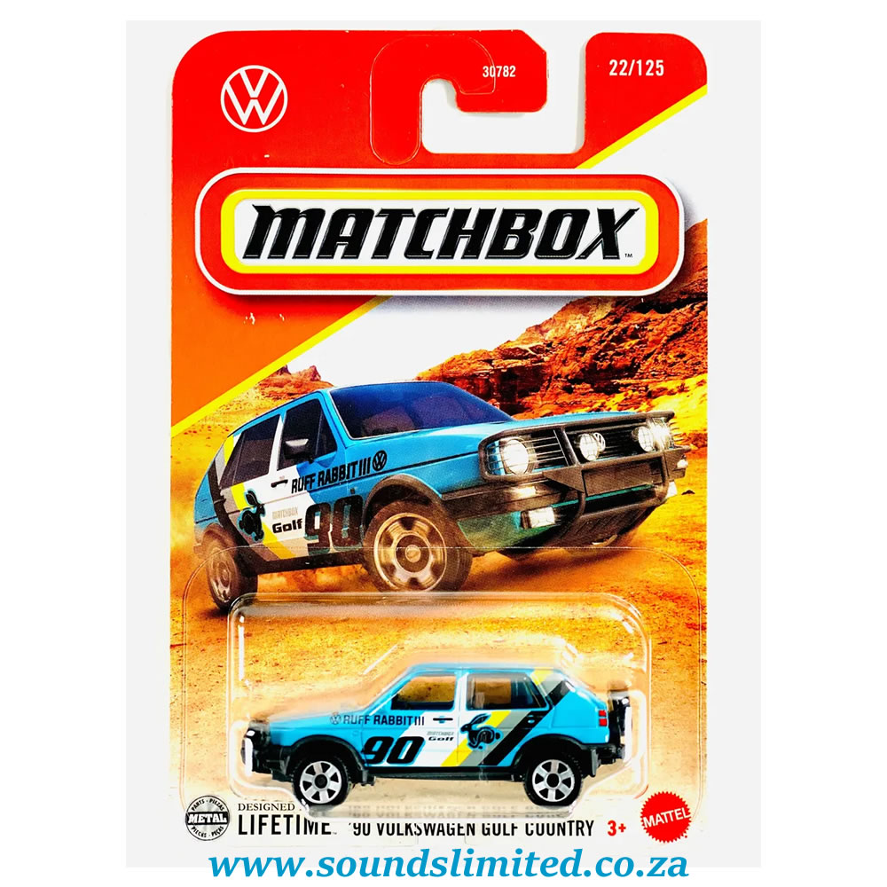Matchbox '90 Volkswagen Golf Country JBP44