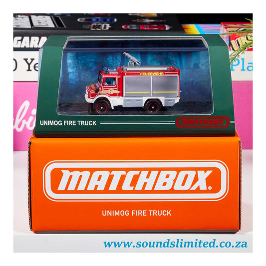 Matchbox Collectors Mercedes-Benz Unimog Fire Truck Collectible Diecast HLJ82