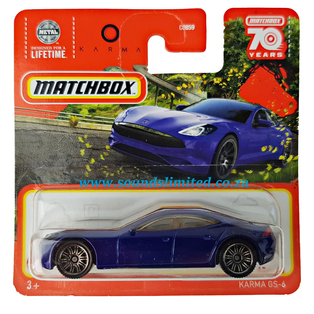 Matchbox Karma GS-6 Blue 70 Years