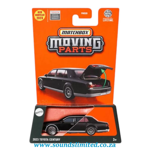 Matchbox Moving Parts 2023 Toyota Century JBW57