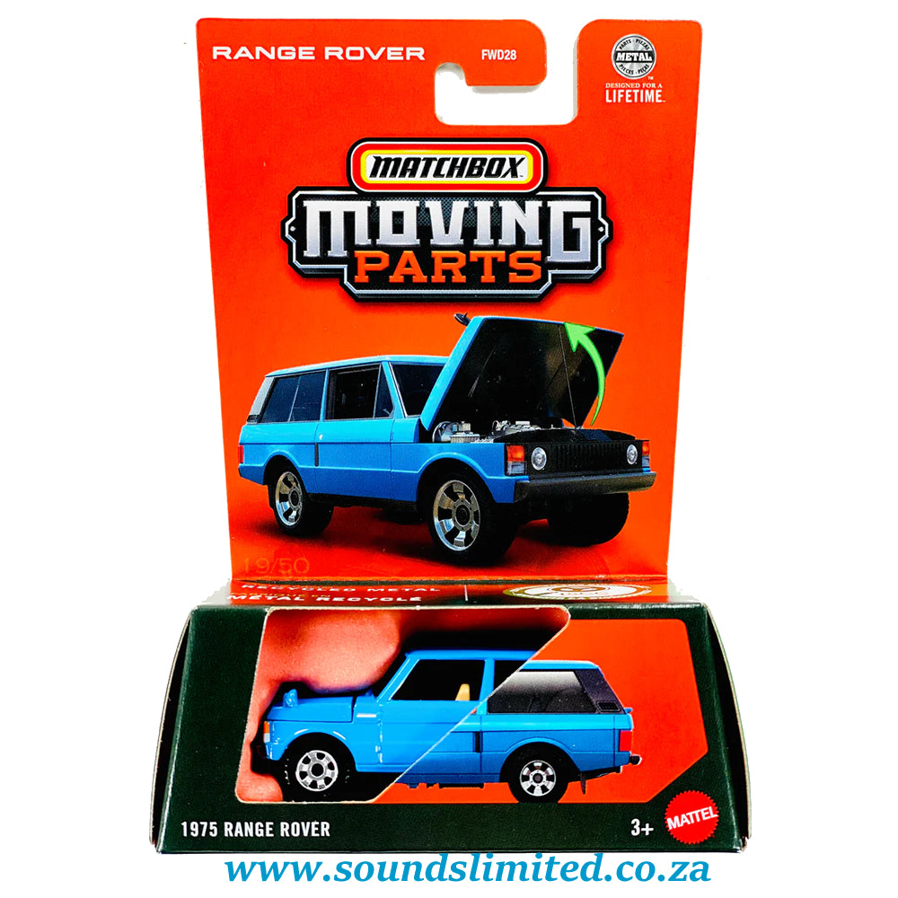 Matchbox Moving Parts Case F 1975 Range Rover JBW91