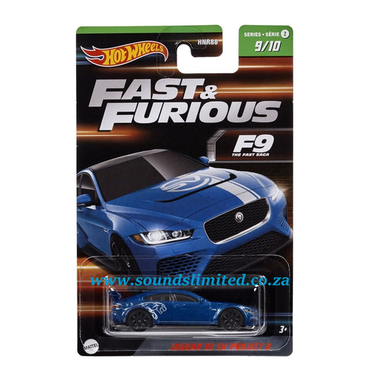 Hot Wheels Fast And Furious Jaguar Xe Sv Project 8 - HNT09