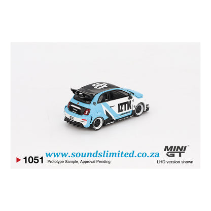 Mini GT #1051 Abarth 595 LB-WORKS x Abas Works IZTK