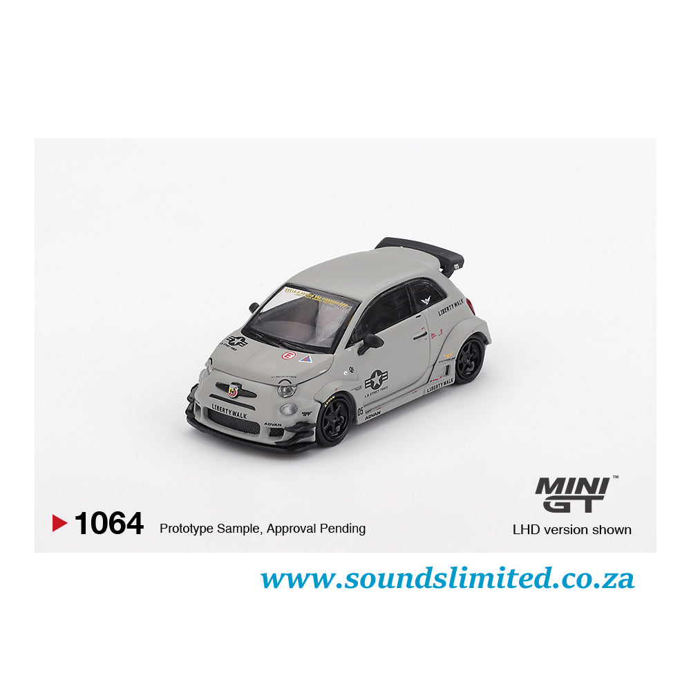 Mini GT #1064 Abarth 595 LB-WORKS x Abas Works Fighters