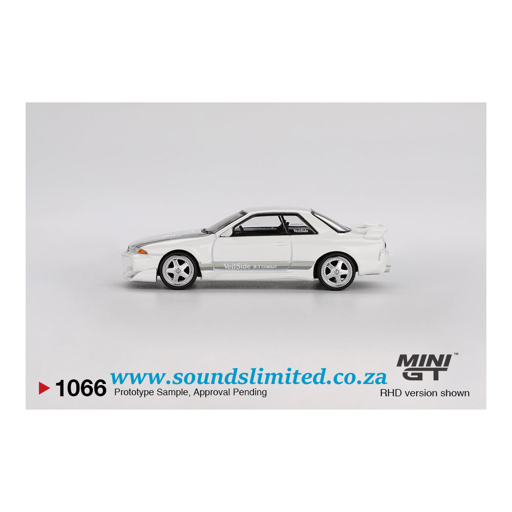 Mini GT #1066 Nissan Skyline GT-R (R32) VeilSide Combat C-I White