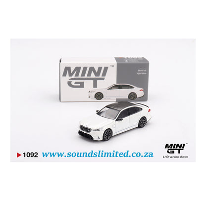 Mini GT #1092 BMW M5 Alpine White