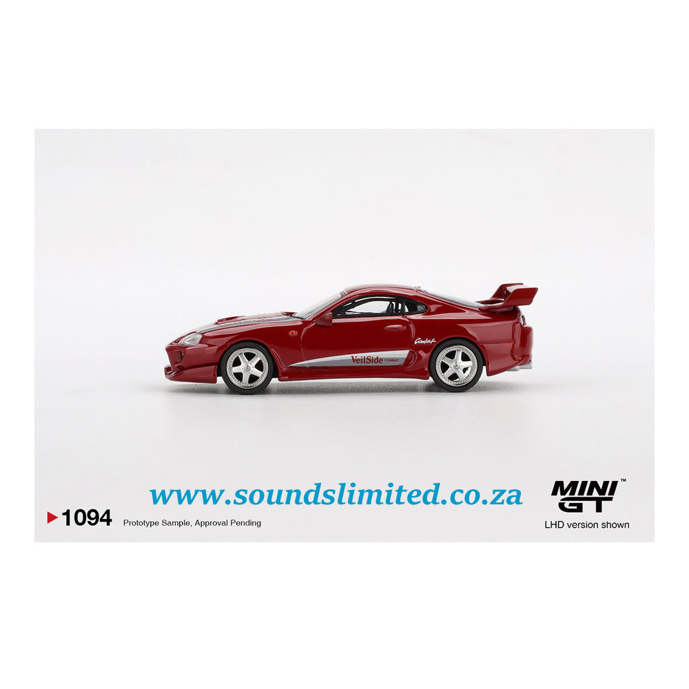 Mini GT #1094 Toyota Supra VeilSide Combat V-I Red
