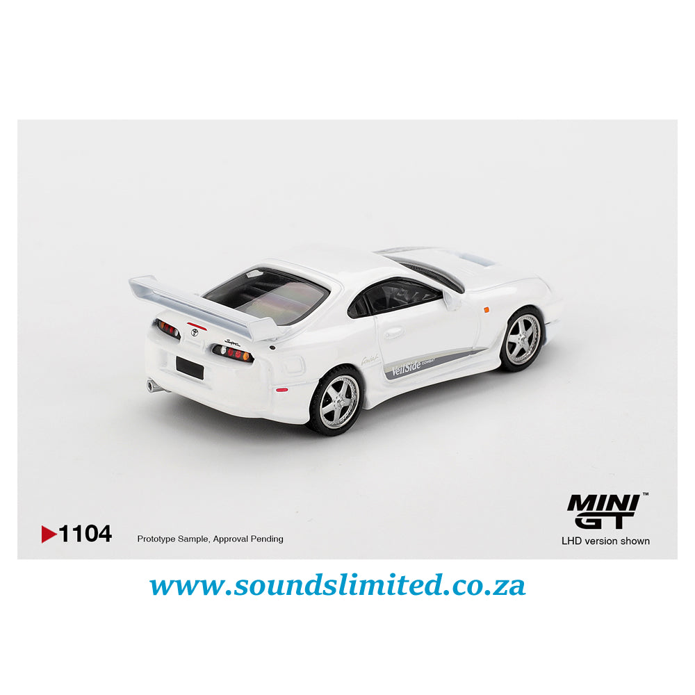Mini GT #1104 Toyota Supra VeilSide Combat V-I White