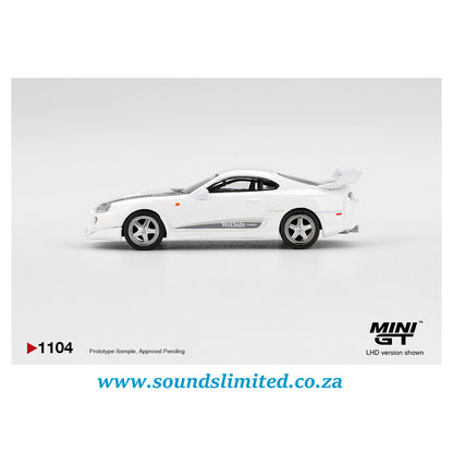 Mini GT #1104 Toyota Supra VeilSide Combat V-I White
