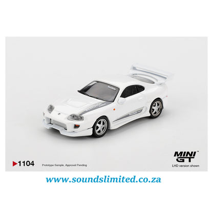 Mini GT #1104 Toyota Supra VeilSide Combat V-I White