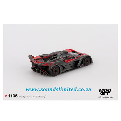 Mini GT #1105 Bugatti Bolide Red