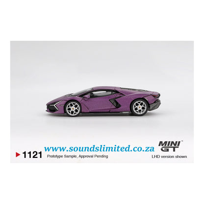 Mini GT #1121 Lamborghini Revuelto Viola 30th Matte