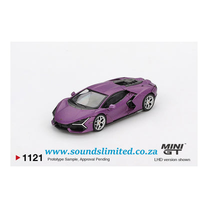 Mini GT #1121 Lamborghini Revuelto Viola 30th Matte