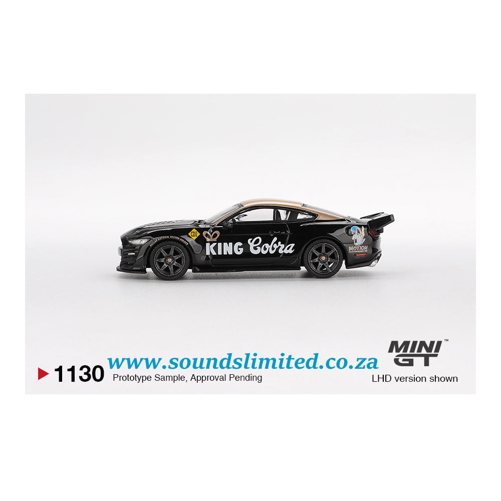Mini GT #1130 Shelby GT500 Dragon Snake Concept Black/Gold