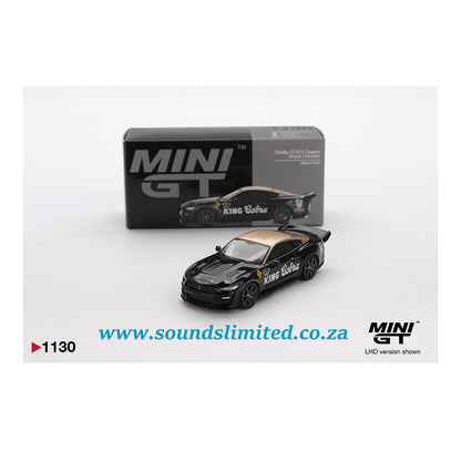 Mini GT #1130 Shelby GT500 Dragon Snake Concept Black/Gold
