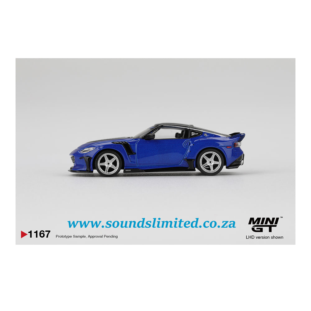 Mini GT #1167 Nissan Z VeilSide FFZ400 Seiran Blue