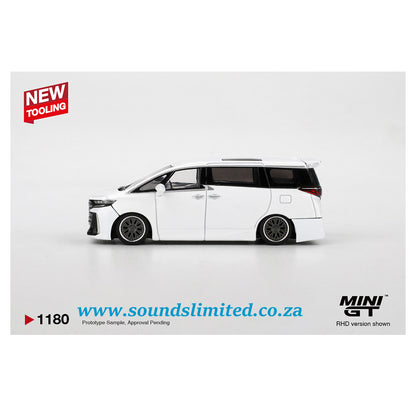 Mini GT #1180 Toyota Vellfire 40 KUHL White