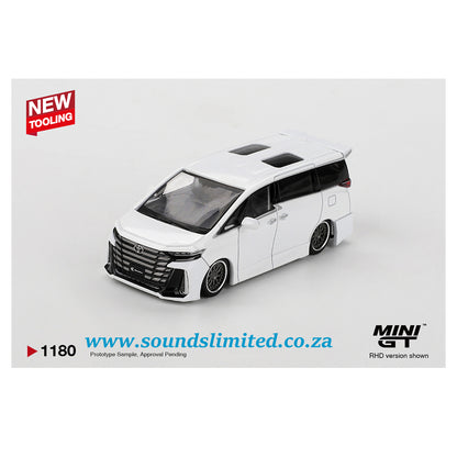 Mini GT #1180 Toyota Vellfire 40 KUHL White