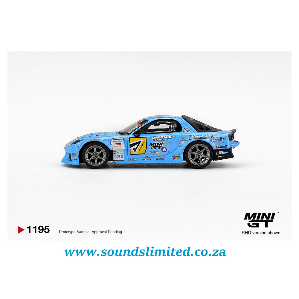 Mini GT #1195 Mazda RX-7 RE-Amemiya 2025 D1GP