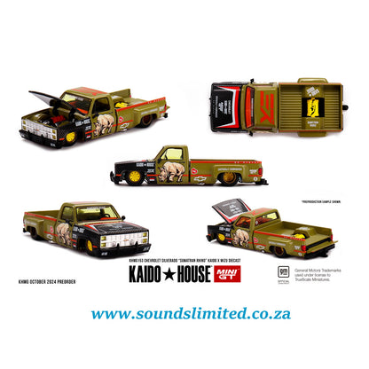 Mini GT *KAIDOHOUSE* #153 Chevrolet Silverado “Sumatran Rhino” KAIDO x MIZU Diecast