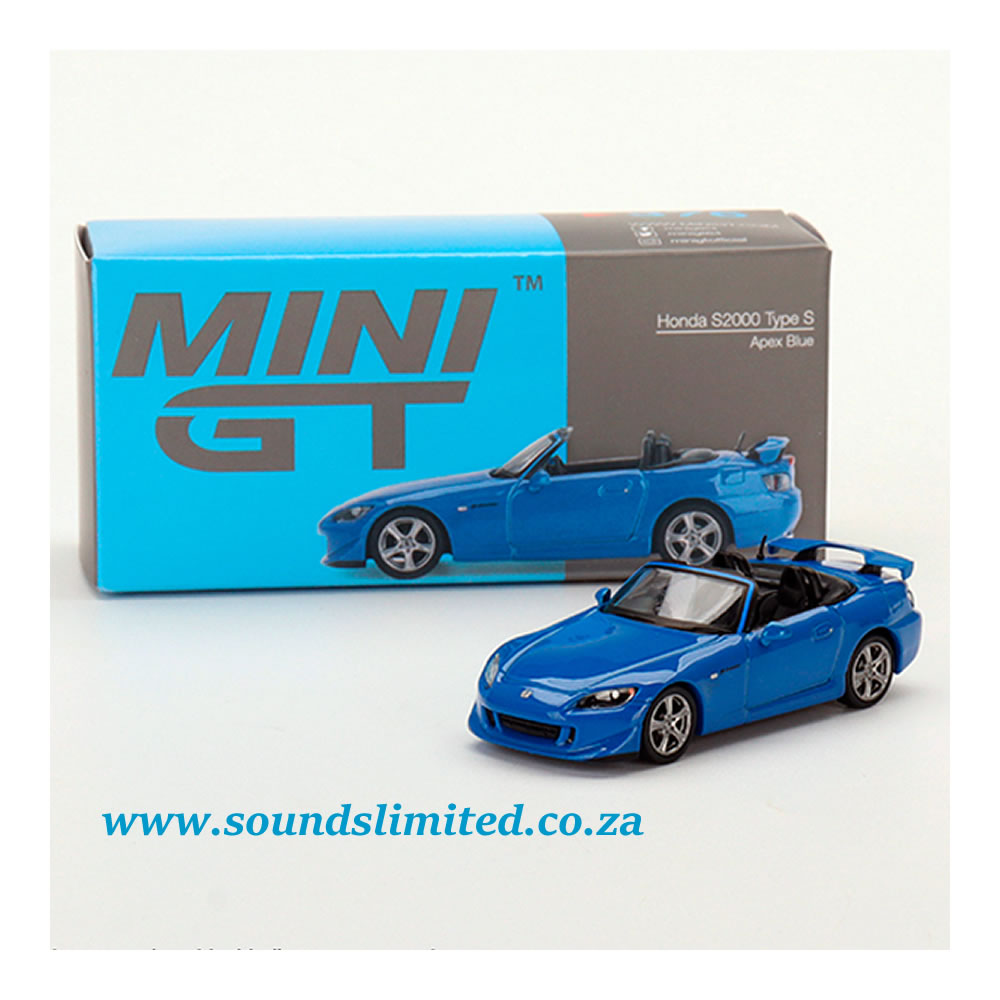Mini GT #376 Honda S2000 (AP2) Type S Apex Blue