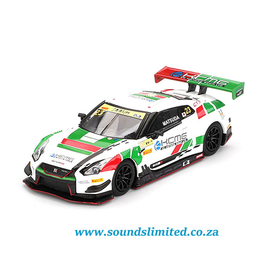 Mini GT #593 Nissan GT-R NISMO GT3 #23 KCMG 2018 FIA GT World Cup Macau