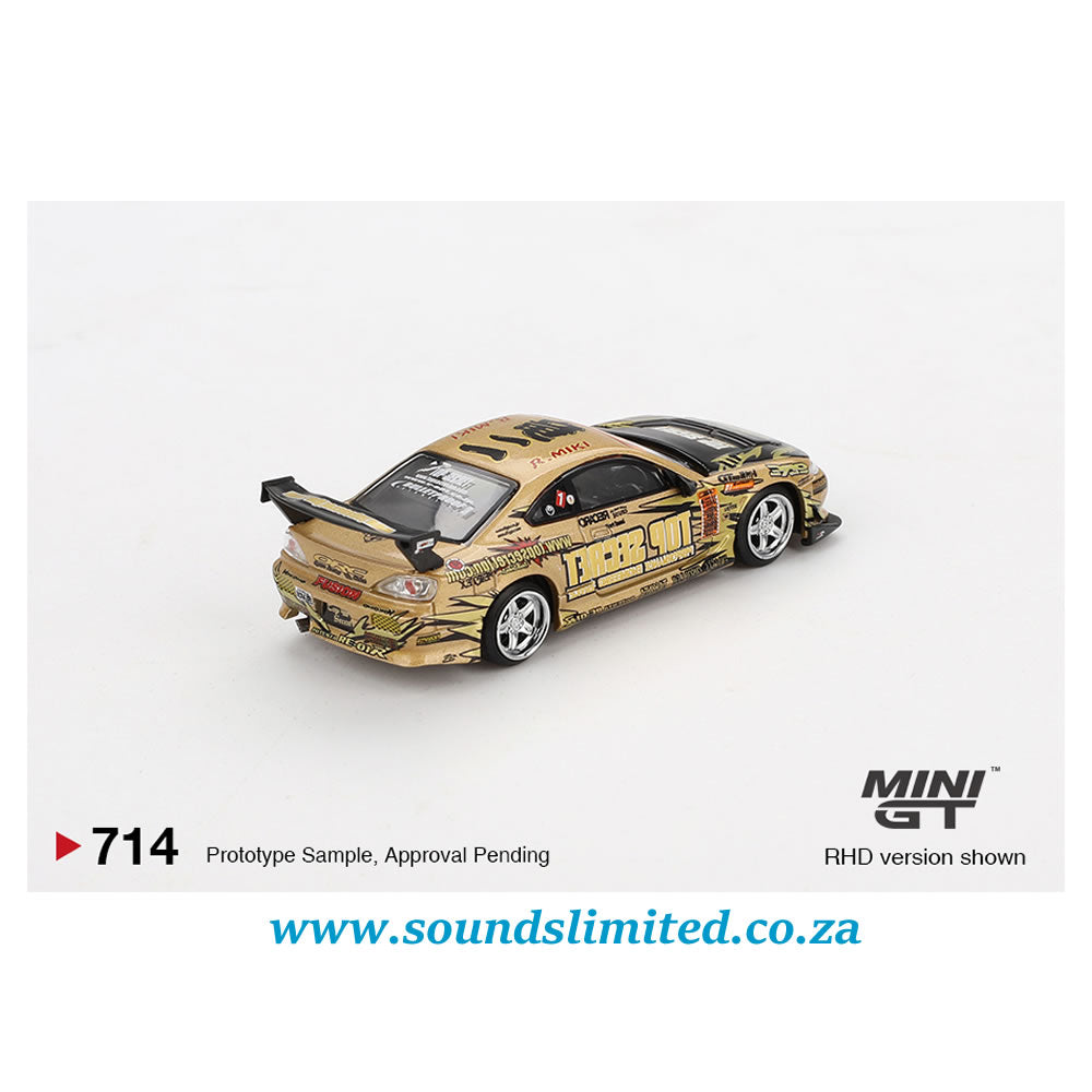 Mini GT #714 Nissan Silvia (S15) Top Secret D1GP